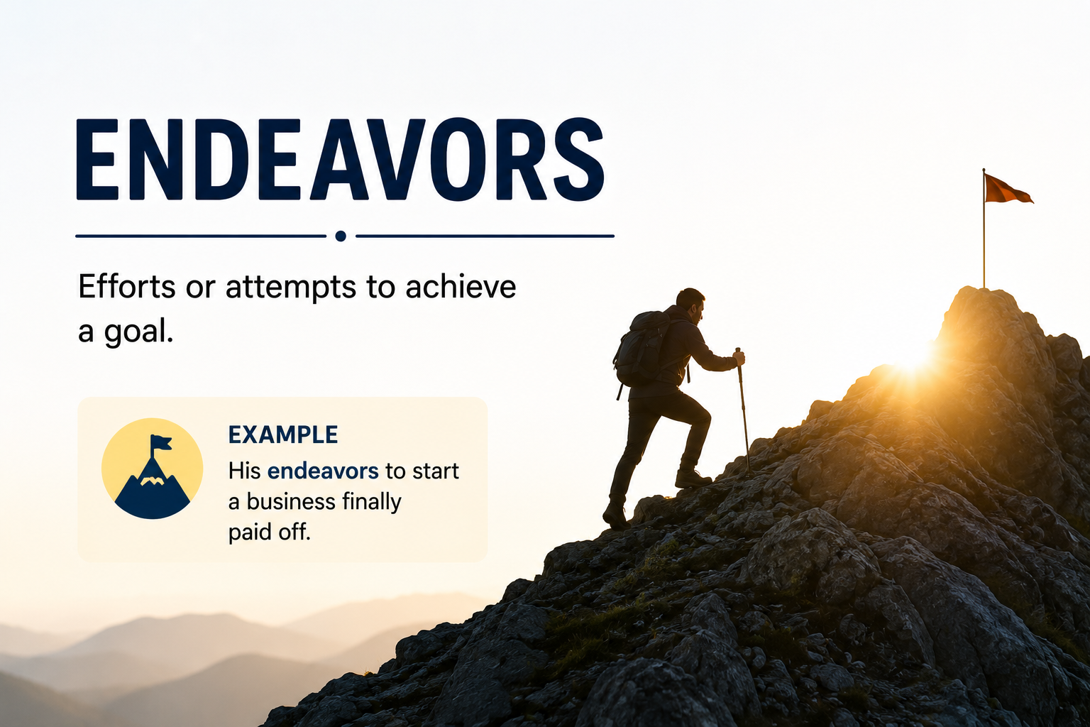 How To Use Endeavors Correctly in Texting and Conversations