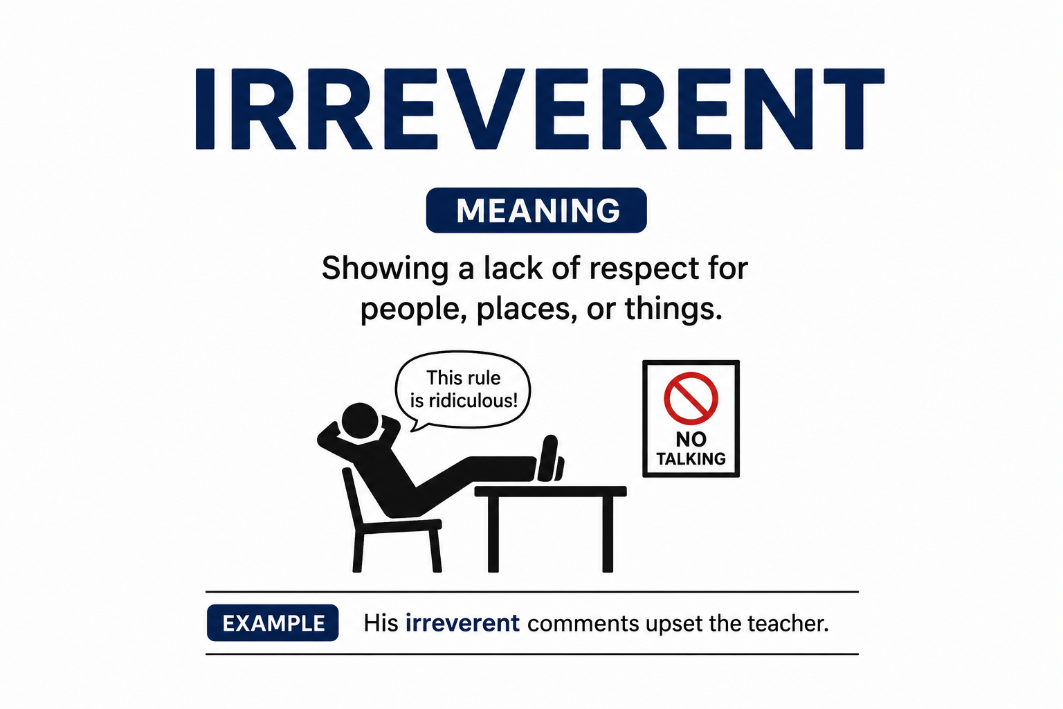 How To Use Irreverent Correctly in Texting and Chats