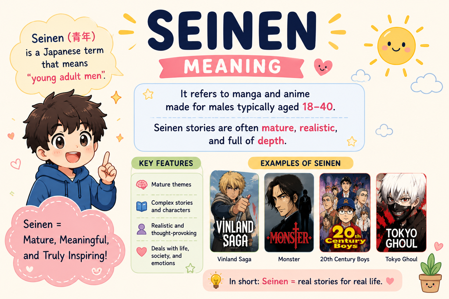 Where the Seinen Term Came From and Why It Became Popular