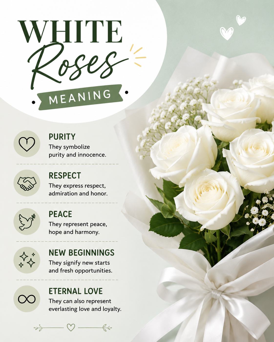 white roses meaning