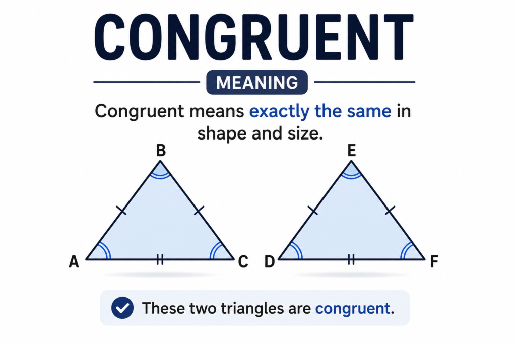 245+ Best Congruent Meaning in Text and Math 📐 💬