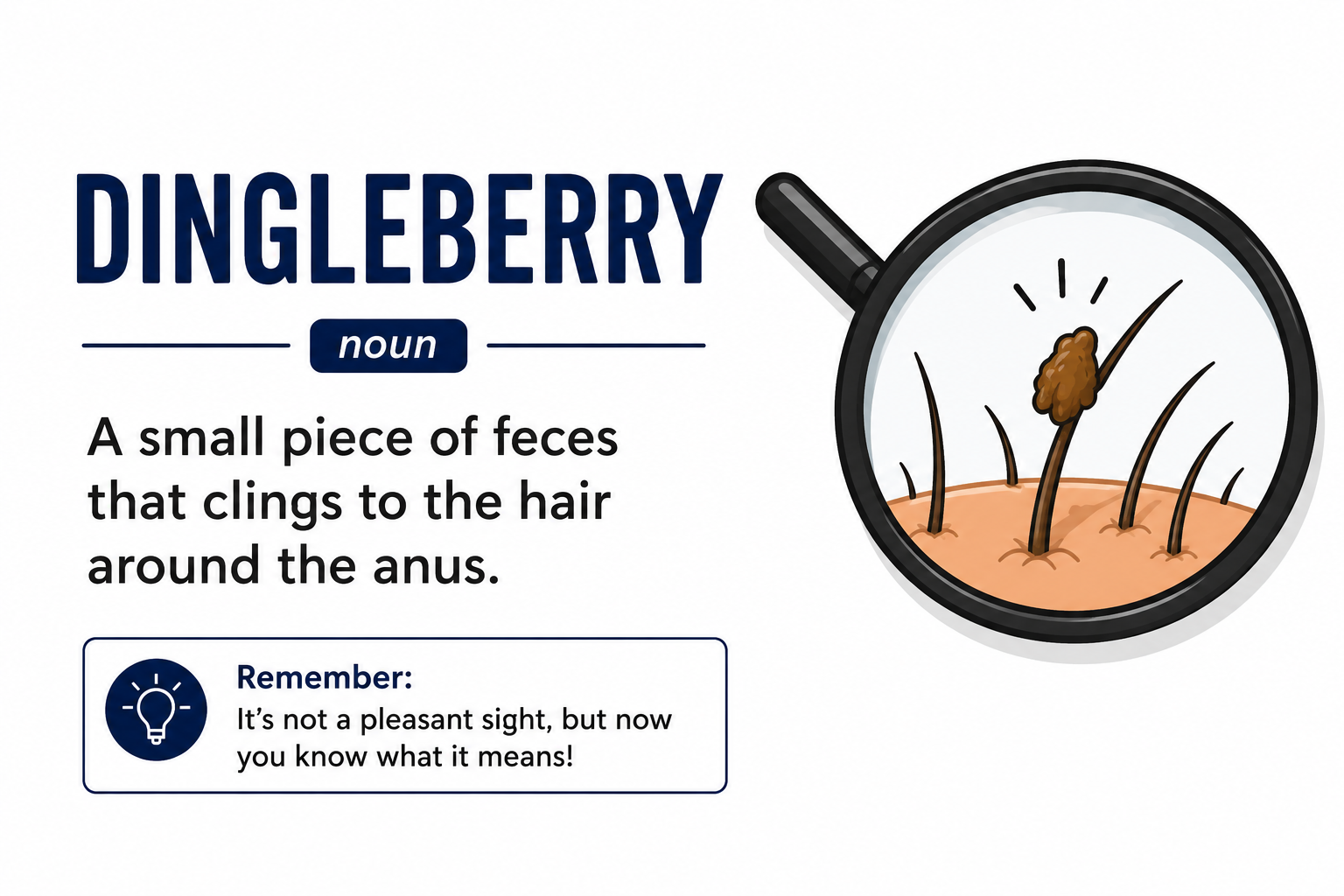 Dingleberry Meaning