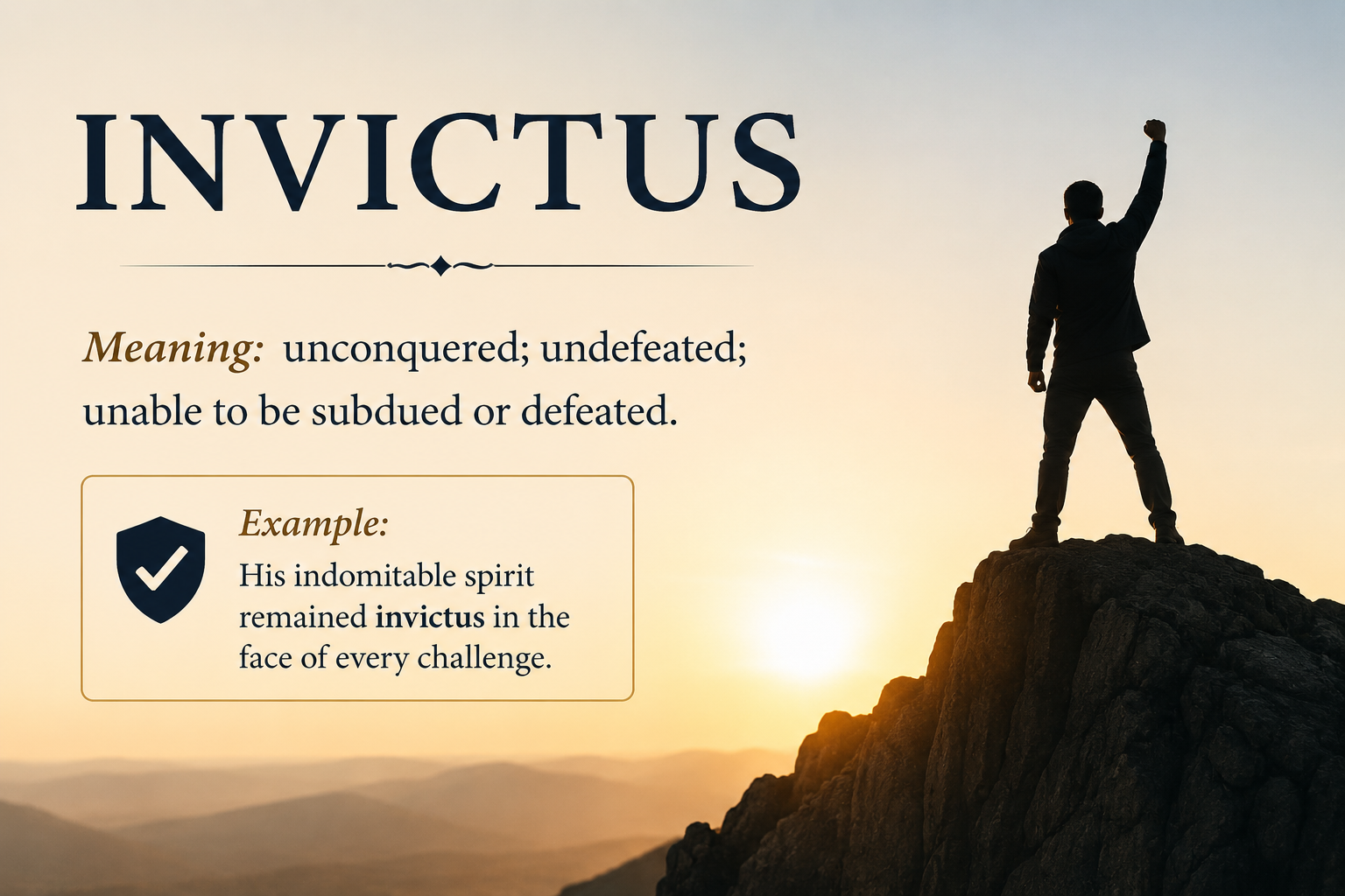 Invictus Meaning