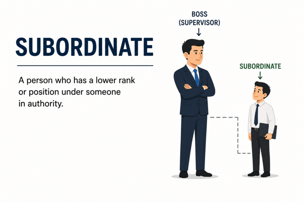 345+ Best Subordinate Meaning in Text, Workplaces, Social Media, and Modern Conversations 📚 💬