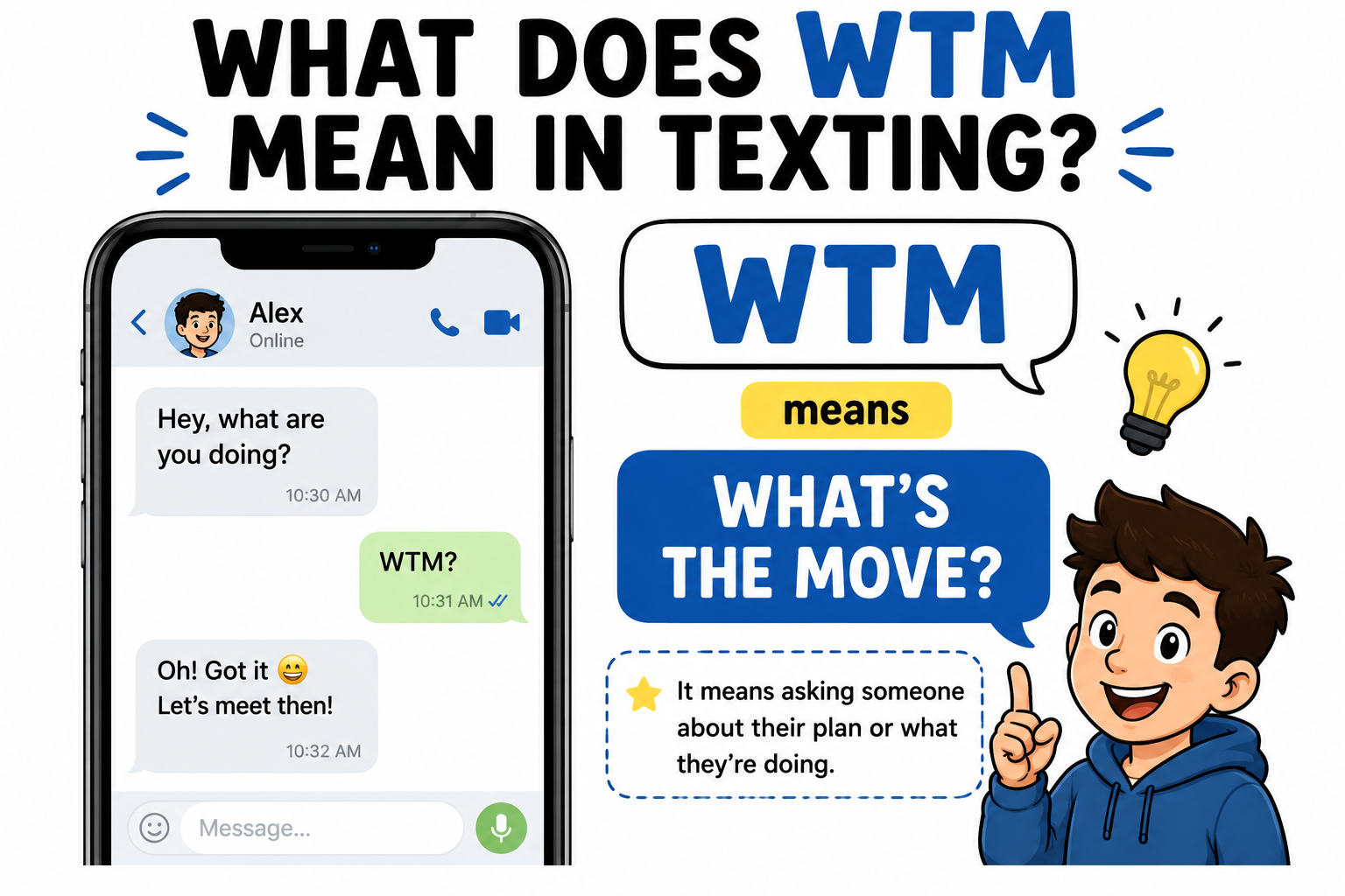 What Does WTM Mean in Texting