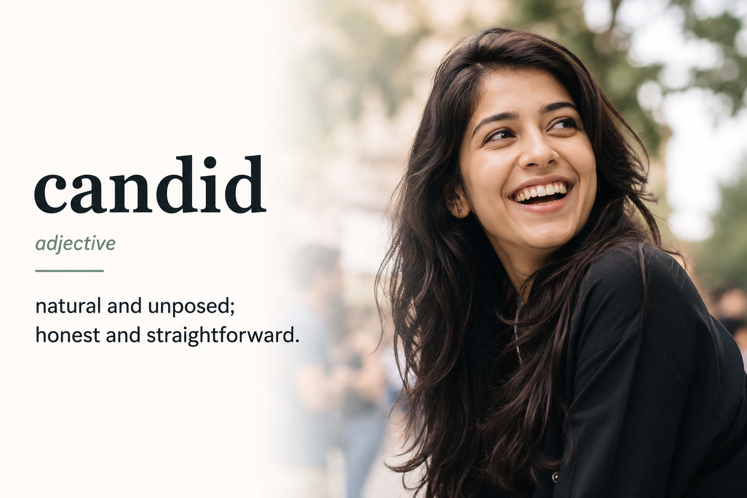 candid meaning