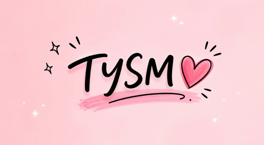 11 Powerful Facts About TYSM Meaning in Text and Slang 💬🔥