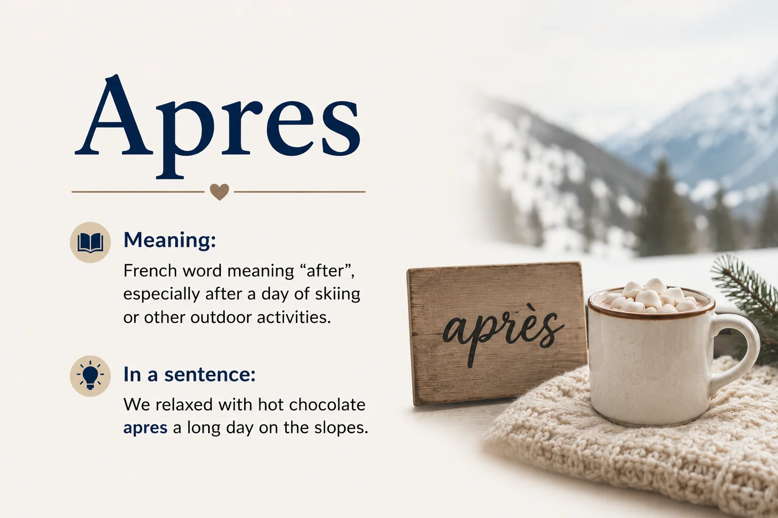 Apres Meaning