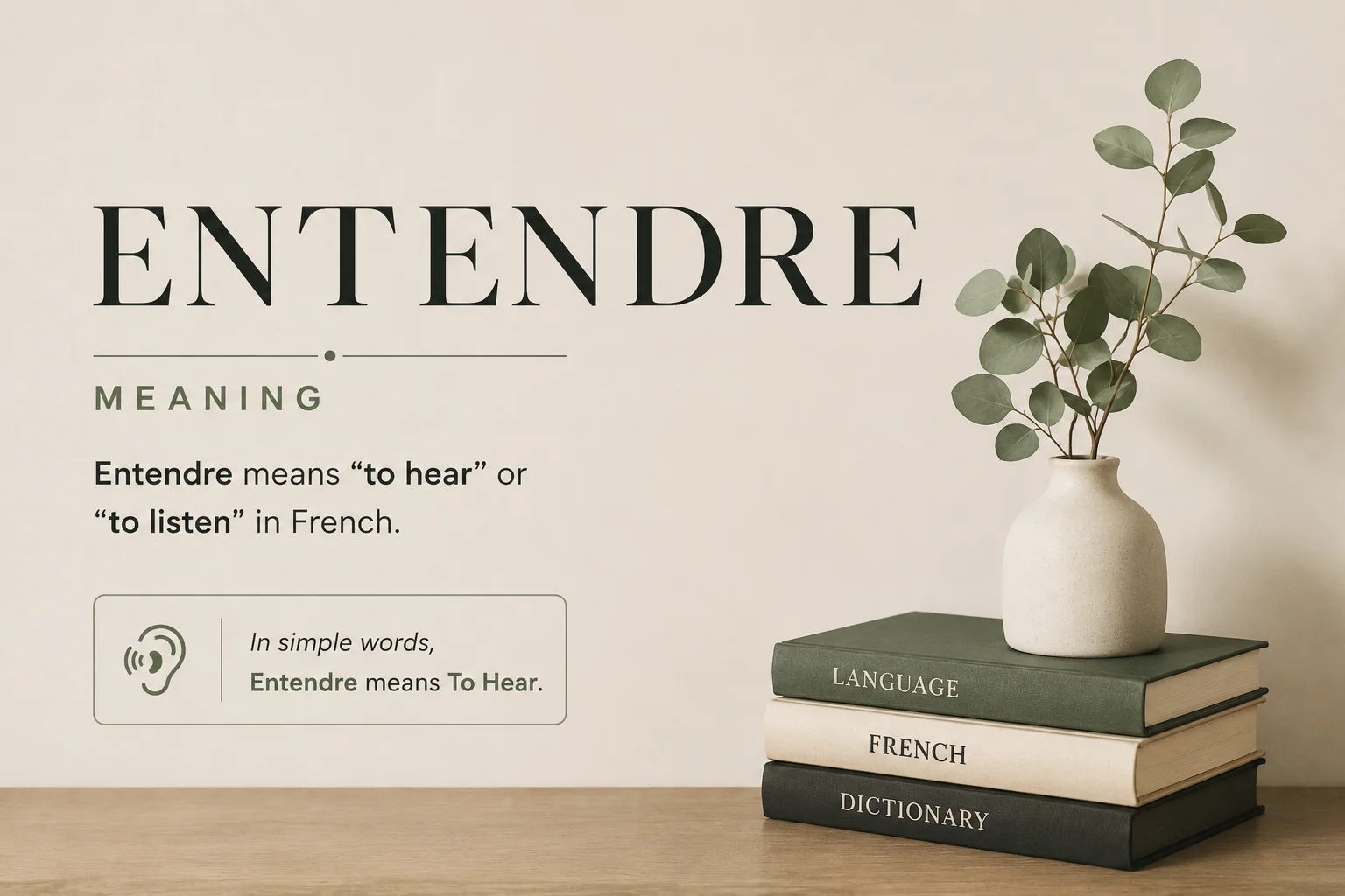 Entendre Meaning