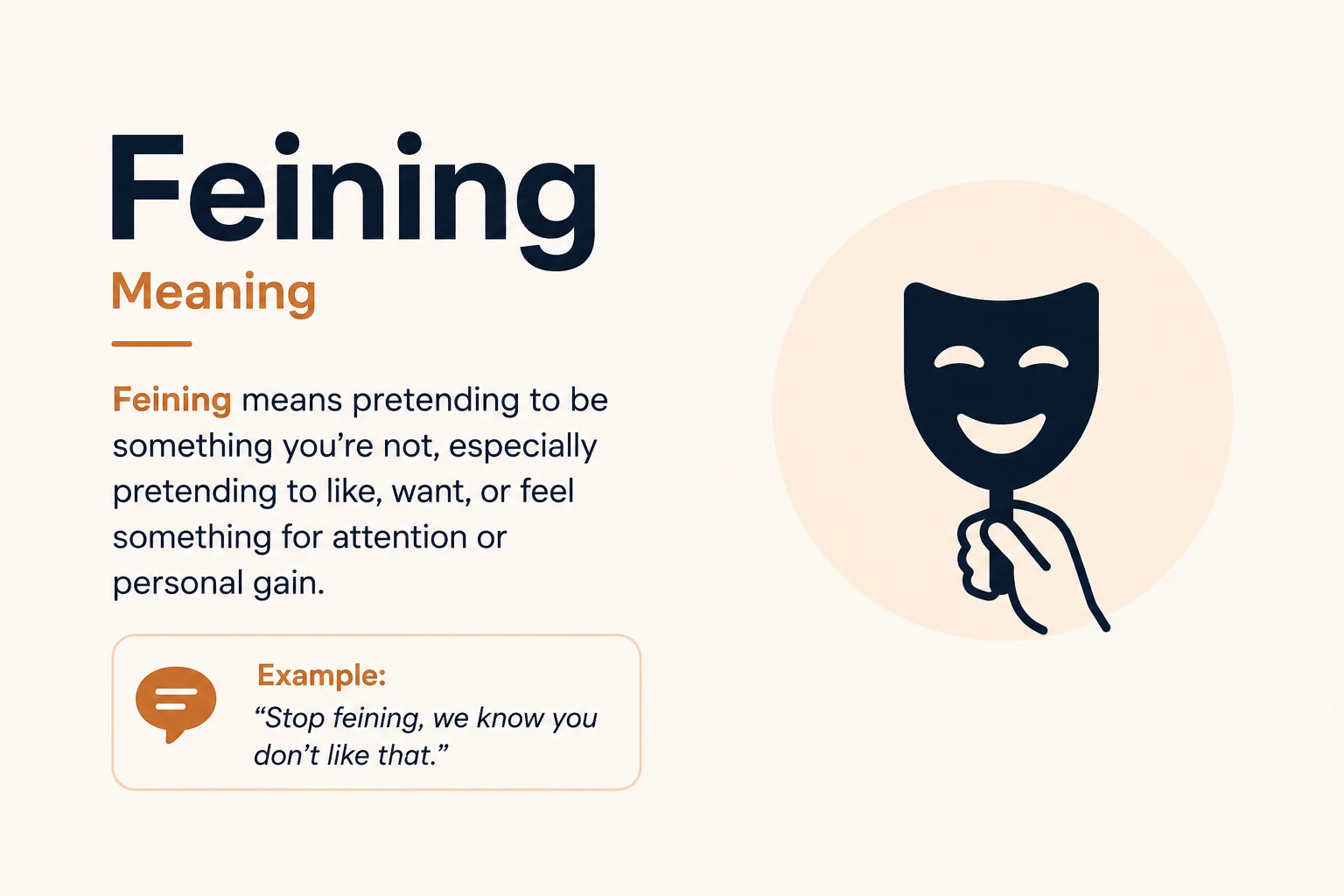 Feining Meaning