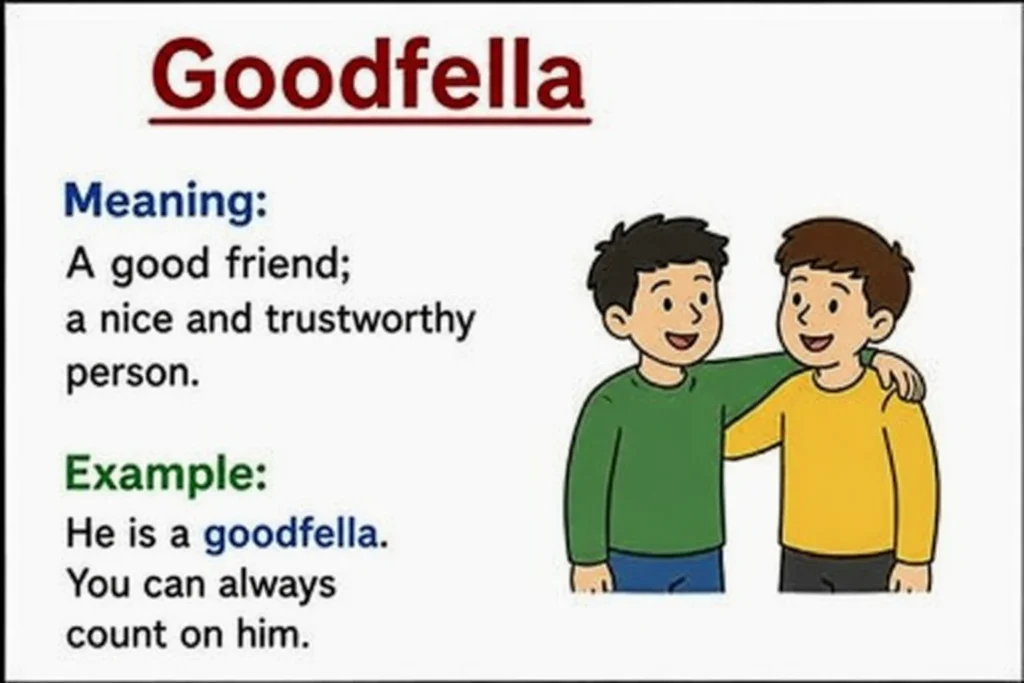 Best Goodfella Meaning: What It Means  Origin  and Modern Usage 2026