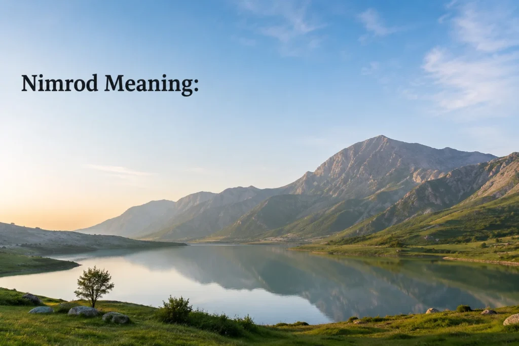 Best Nimrod Meaning: Definition Origin History Slang Usage and Modern Interpretations 2026