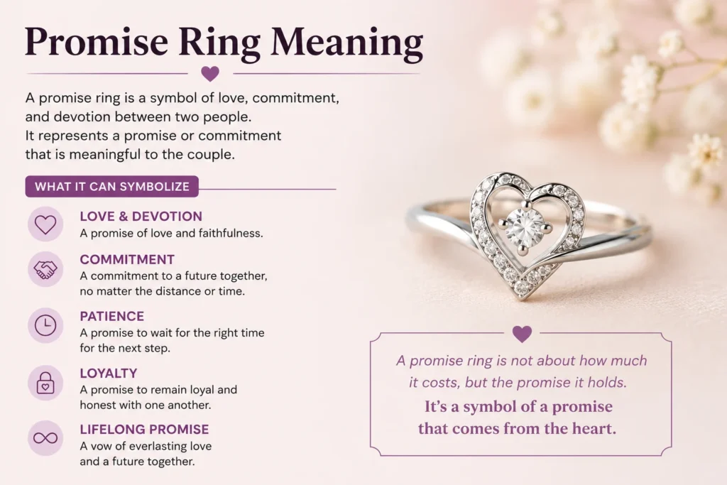 Best Promise Ring Meaning: What Does a Promise Ring Symbolize in Relationships? 2026
