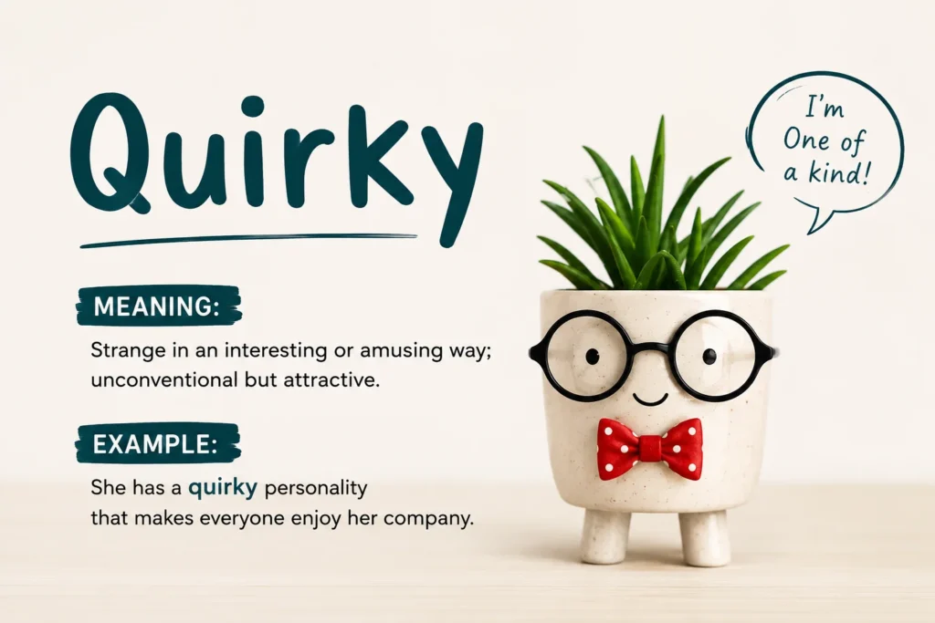 Best Quirky Meaning: Definition  Examples  Origin and Modern Usage 2026