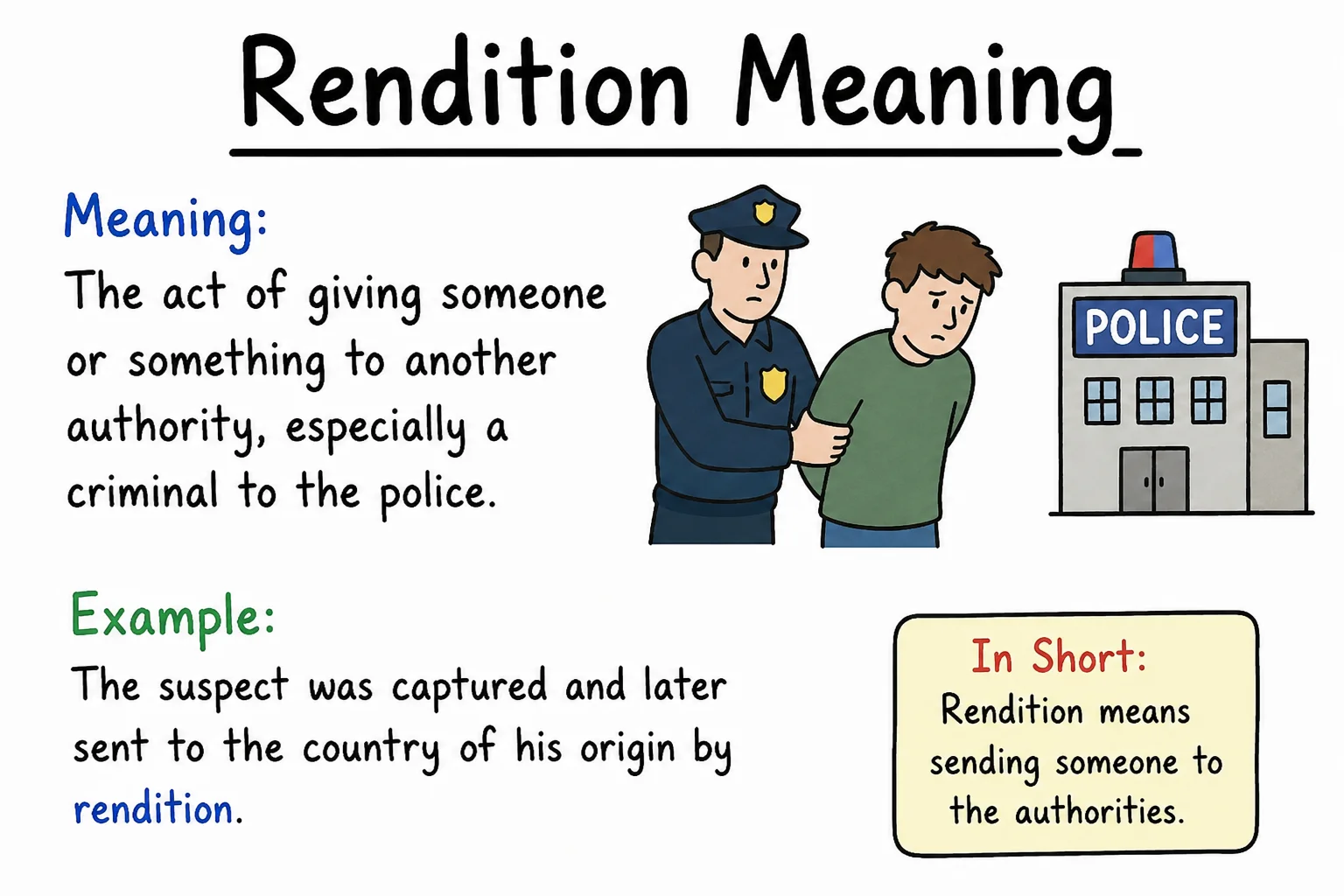 Rendition Meaning