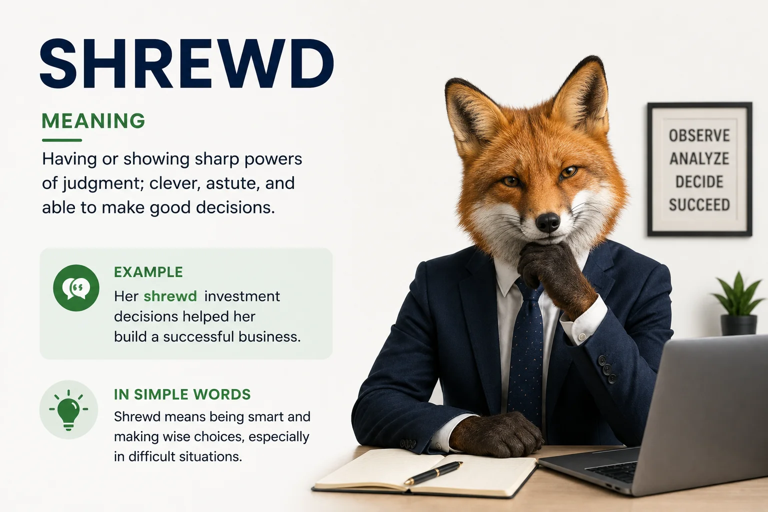Shrewd Meaning