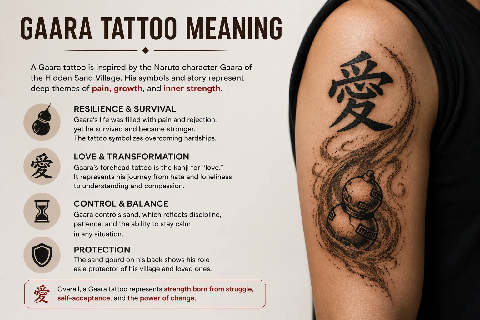 Gaara Tattoo Meaning
