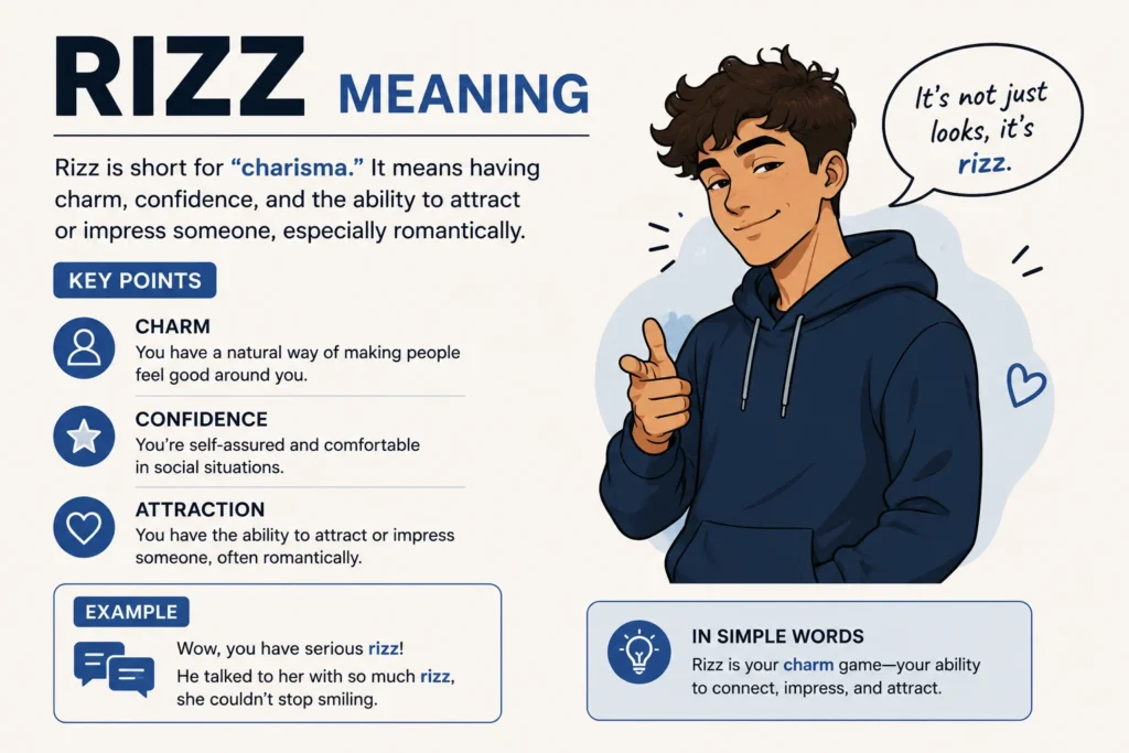 Best Rizz Meaning: What Does Rizz Mean in Slang Text and Social Media? 2026